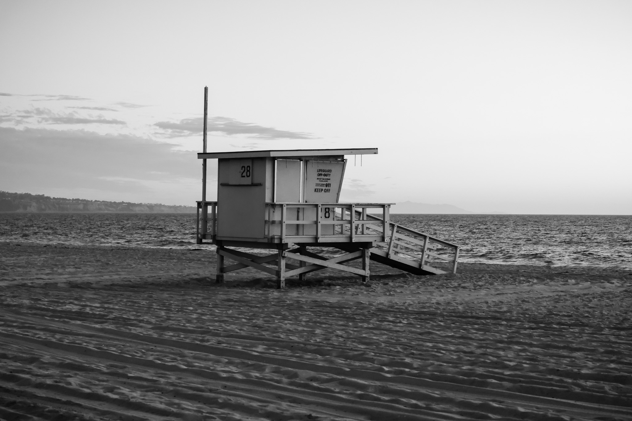 Hermosa Beach California coastline